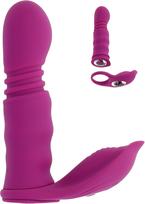 Playboy Pleasure Match Play vibratorius - Tamsiai rožinė
