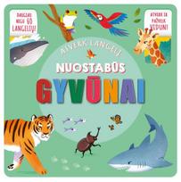 Nuostabūs gyvūnai. Atverk langelį