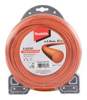 Trimerio valas Makita E-02761, 2,4mm/87m, apvalus