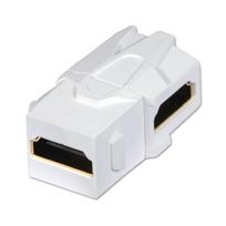 Lindy HDMI 90ø dviguba jungtis Keystone sieninei dėžutei Keystone Wand - 60490