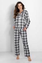 Klasikinė šilta pižama Stay Warm XL Juoda (Black)