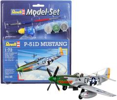 Model Set P - 51D Mustang - PLASTIKINIS modeliavimo rinkinys