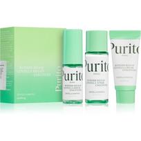 Purito Wonder Releaf Centella Mini Kit Unscented kelioninis rinkinys jautriai ir sudirgusiai odai