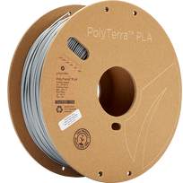Polymaker PolyTerra PLA - 1kg - 1.75mm - Fossil Grey