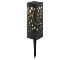 Aigostar - LED šviestuvas, įkraunamas saulės energija LED/0,006W/1,2V 28,5cm juoda 2700K IP44