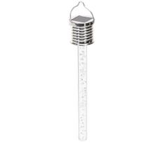 Aigostar - LED apšvietimas, įkraunamas saulės energija LED/0,006W/1,2V chromas 2700K IP44