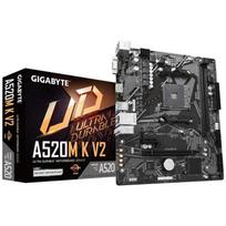 Mainboard|GIGABYTE|AMD A520|SAM4|Micro-ATX|Memory DDR4|Memory slots 2|1xPCI-Express 3.0 1x|1xPCI-Express 3.0 16x|1xM.2|1x15pin D-sub|1xHDMI|2xUSB 2.0|4xUSB 3.2|1xPS/2|1xRJ45|3xAudio port|A520MKV21.1|A520MKV21.1