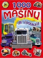 1000 mašinų su lipdukais