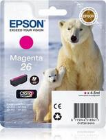 EPSON 1LB 26 ink cartridge magenta standard capacity 4.5ml 300 pages 1-pack blister without alarm