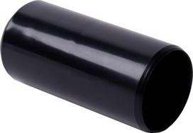 Slip on coupling from PVC for EN pipes with diameter 32 mm, black, self snuffing 0232_FB | 8595057618091