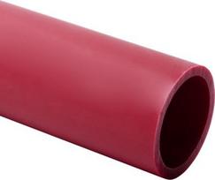 Optical cable protector from HDPE, halogen free, with diameter 40 mm, mechanical resistance 750N/20cm, red, 100m coil, tested under pressure of 1,5 MPa for 1 hour 06040_BS100 | 8595057655423