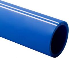 Optical cable protector from HDPE, halogen free, with diameter 40 mm, mechanical resistance 750N/20cm, blue, 100m coil, tested under pressure of 1,5 MPa for 1 hour 06040_CS100 | 8595057655447