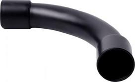 Elbows 90° for rigid wiring pipes from UV stable, halogen free PPO diameter 40 mm, black. Possibility to install in places with risk of flammable gases and vapours – danger zone 2 and in places where is danger of explosions of dust – danger zone 22 4140HF_FB | 8595057626485