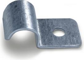 Clamp for cable with outer diameter of the surface16 mm, clamp is suitable for cable trays with maintained functionality in fire, superficial treatment sendzimir 6716E_PO | 8595057698031