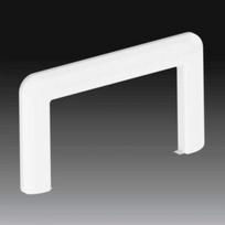 Grommet cover 8217, PK 110x65 D, white, accesories for parapet trunking 8217_HB | 8595568927132