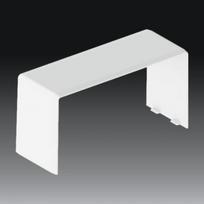 Connecting cover 8222, PK 130x65 D, white - parapet channels accessories 8222_HB | 8595568924728