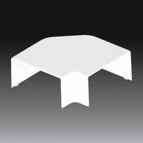 Bending cover 8223, PK 130x65 D, white - parapet channels accessories 8223_HB | 8595568924735