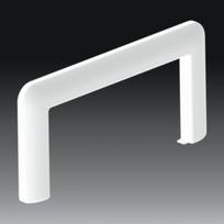 Grommet cover 8227, PK 130x65 D, white - parapet channels accessories 8227_HB | 8595568927149
