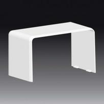 Connecting cover 8402HF, PK 90x55 D HF, white, halogen free, accesories for parapet trunking 8402HF_HB | 8595568925497