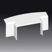 Branching cover 8404HF, PK 90x55 D HF, white, halogen free, accesories for parapet trunking 8404HF_HB | 8595568925510