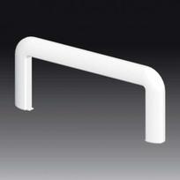 Grommet cover 8487, PK 160x65 D, white, accesories for parapet trunking 8487_HB | 8595057657120