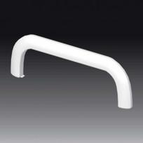 Grommet cover 8497, PK 210x70 D, white, accesories for parapet trunking 8497_HB | 8595057668751
