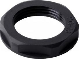 Adaptalok nut, UV stable, for pipes diameter 16 mm, IP 66, PG 13,5. Possibility to install in places with risk of flammable gases and vapours – danger zone 2 and in places where is danger of explosions of dust – danger zone 22 A-LN/PG13_FB | 8595057625624