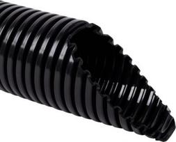 Flexible pipe UV stable, halogen free PA diameter 21,2 mm, mechanical resistance 350N/5cm, black, package 50 m. APAFS21_F50 | 8595057662179