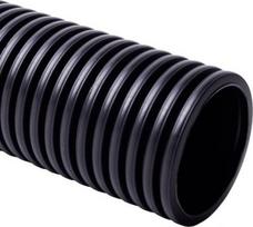Flexible halogen free double-coated corrugated pipe KOPOFLEX diameter 50 mm, black, length 50 m. KF 09050_FA | 8595057616233