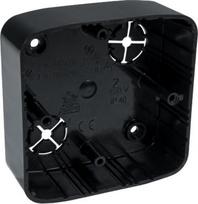 LK 80X28 T_FB - INSTRUMENT BOX, FB configuration, color black, packaging of 10 pieces in foil, 100 pieces in a carto LK 80X28 T_FB | 8595568936264