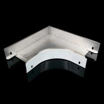 For branching of the route with angle 90°, for cable tray with dimension 50x250, stainless steel version NIXO 90X50X250_IX | 8595057671522