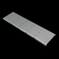 Cover for covering the decreasing elbow for stainless steel cable trays with dimension 100x250 NIXVKO 90X100X250_IX | 8595057673793