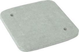 PI 80T - thermo-isolating pad, configuration XX, grey colour, package - 10/40 pcs PI 80T_XX | 8595057614703
