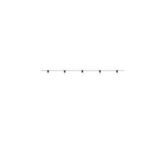 Markslöjd 107292 - LED Dekoratyvinė lauko girlianda GIRLIANDA GARDEN 10xLED 5,5m IP44