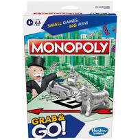 MONOPOLY „Grab&Go“ kelioninis žaidimas „Monopolis“