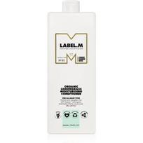 label.m Organic Lemongrass Moisturising Conditioner giliai drėkinantis kondicionierius su citrinomis ir citrinžolėmis 1000 ml