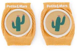 Petite&Mars Follow - elastinės kelių pagalvėlės, ropojančios apsaugos | Intensyvi ochra