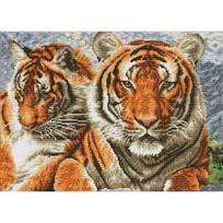 Deimantinė mozaika Tigers, 37x51