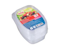 Vienkartiniai šaldymo indeliai SPINO, 350 ml, 5 vnt.
