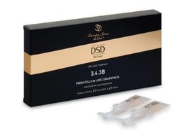 Losjono koncentratas nuo plaukų slinkimo Dixidox de Luxe Fresh Cells de Luxe Wondercell Concentrate DSD 3.4.3B, 10 ml, 1 ampulė