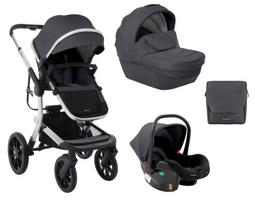 Universalus vežimėlis KikkaBoo Irene 3in1, Dark Grey
