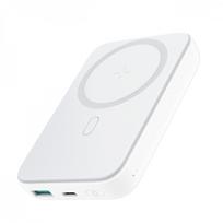 Išorinė baterija Power Bank Joyroom JR-W020 20W Magnetic Wireless 10000mAh balta