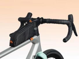 Tarka Top Tube Bag: Bolt On - black