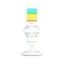 Marvo MIC-07 RGB baltas laidinis mikrofonas |USB