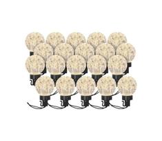 LED Dekoratyvinė lauko girlianda 20xLED/12,6m IP44 šilta balta