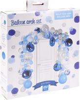 Balionų arkos rinkinys BLUE, 120 vnt.