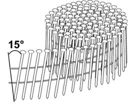 Vinys Essve; 2,5x50 mm; 15°; 2400 vnt.