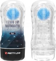 Masturbatorius Pretty Love Vacuum Cup Planet, skaidrus