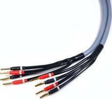 Kabel Melodika Banan x4 - Banan x4 7.5m szary