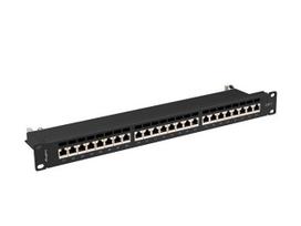 Patch Panel - LANBERG - PPS7-1024-B - 24 Prievadai - CAT.7 - FTP - Juodas